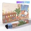 Cartoon BuBu DuDu Panda Kawaii Mauspads Gaming Computer Natürlicher Gummi Schreibtischunterlagen Gamer Büro Tastatur Niedlicher Kleiner Bär Teppich