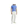 Polo Ralph Lauren Solid Color Small Pony Embroidered Slim Fit Short Sleeve Polo Shirt Men Tops Blue 710541705-201