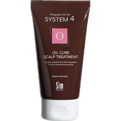 Máscara peeling para limpeza do couro cabeludo System 4 O Oil Cure Scalp Treatment 75 ml