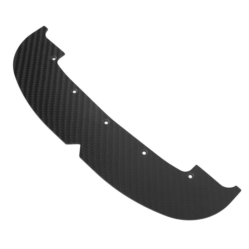 Carbon Fiber Front Splitter Shockproof RC Car Front Bumper Splitter Replacement for Arrma Vendetta 4wd 3s Blx