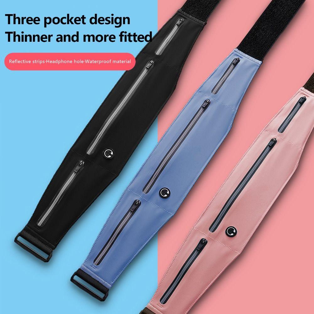 Outdoor Sports Running Belt Waterproof Cell Phone Pouch Men Sport Fanny Pack Jogging