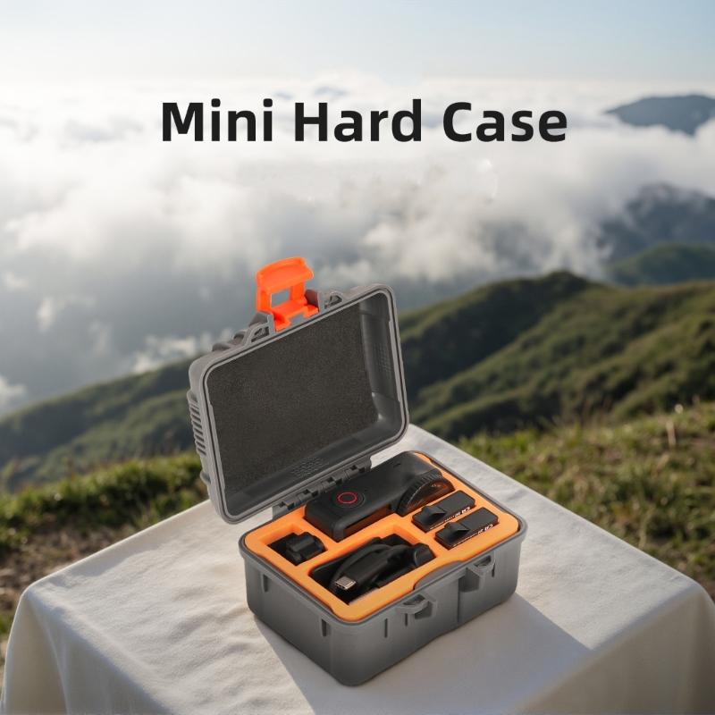 Hard Protective Case Carrying Box Organizers Suitable for Action Camera Accessories Waterproof Shockproof Lightweight