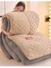Lambswool & Coral Fleece Thickened Winter Quilt – Warm Cotton Bedding for Dormitory Single Bed