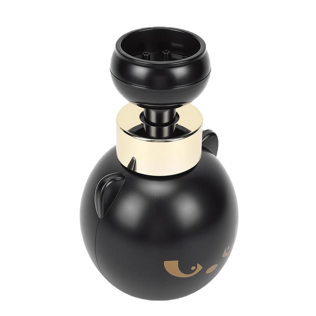 Cute Cat Paw Foam Soap Dispenser Refillable Foaming Pump Bottle Creates Paw Shaped Foam for Bathroom Kitchen Black