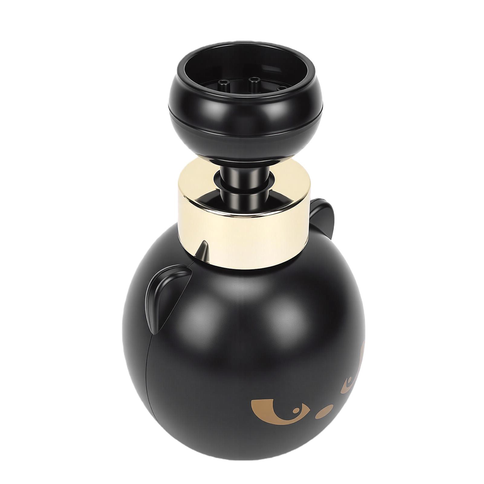 Cute Cat Paw Foam Soap Dispenser Refillable Foaming Pump Bottle Creates Paw Shaped Foam for Bathroom Kitchen Black