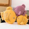 Animal Plush Toy Fish Shape Soft Stuffed Cushion For Kids And Babies