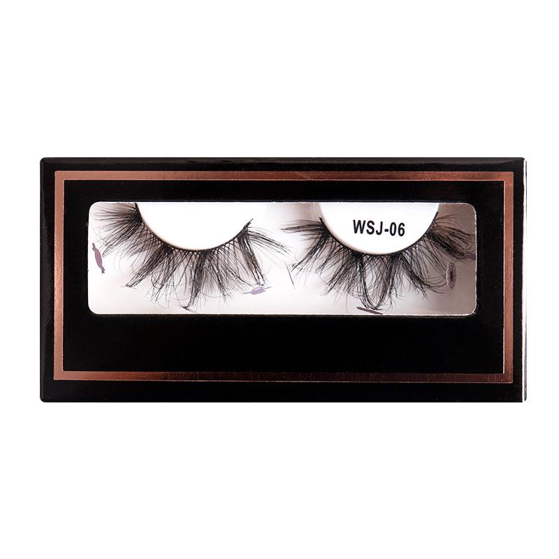 Halloween False Eyelashes A Pair Of High Imitation Mink Hair Decorative Stickers Thick Eyelashes