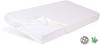 Waterproof Fitted Sheet, Bamboo Base 60x120x10 Babymatex White
