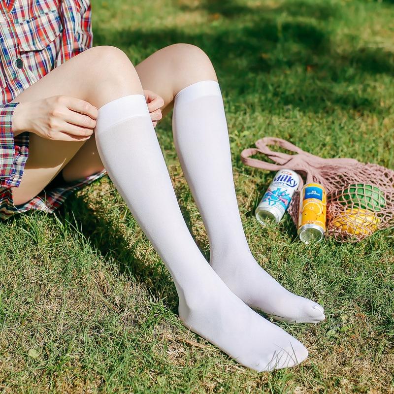 Sommer Damen Socken Wadenstrümpfe Strümpfe Strümpfe Kniestrümpfe Ultradünne Strümpfe