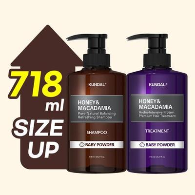 Șampon + Tratament 718ml Set 4 piese, alegeți 1