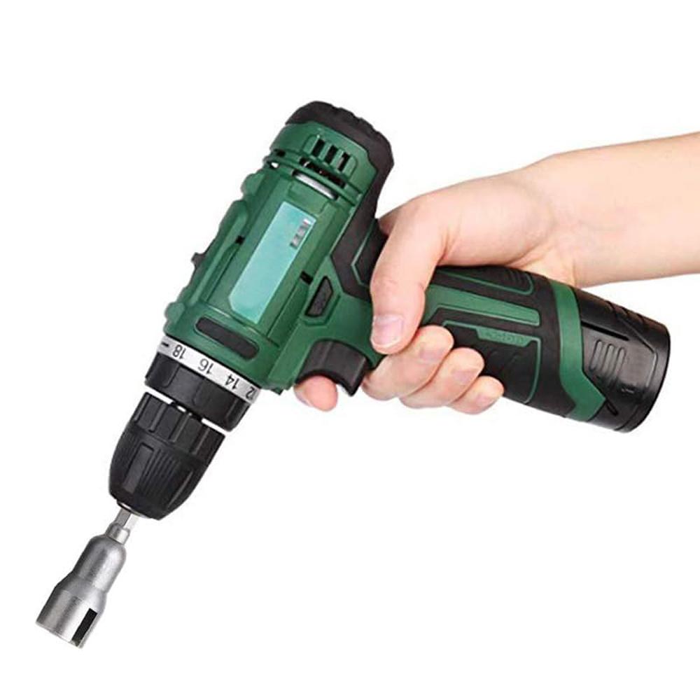 Natural Color Butterfly Socket Wrench - 65mm Hex Handle Slotted Wing Nut Tool for Electric Screwdriver Panel Installation