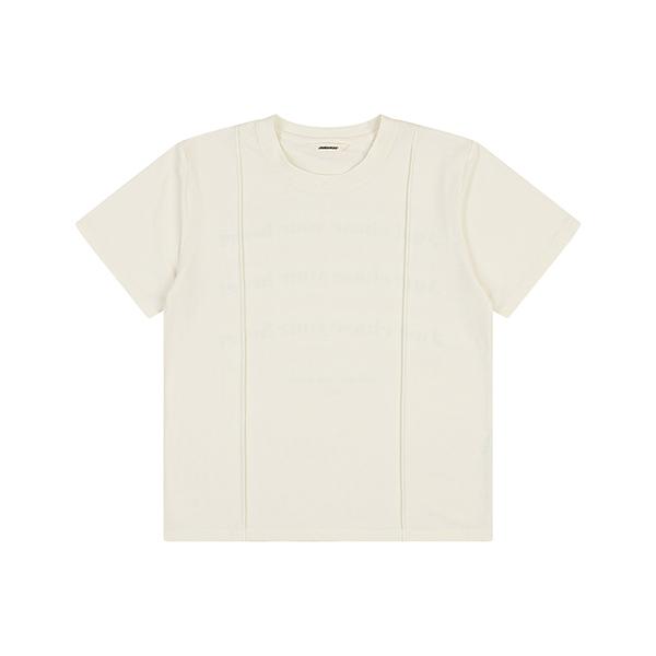 JAMBANGEE Women'S Princess Line Crop Short Sleeve T-Shirt Ao2Wts459-Ly