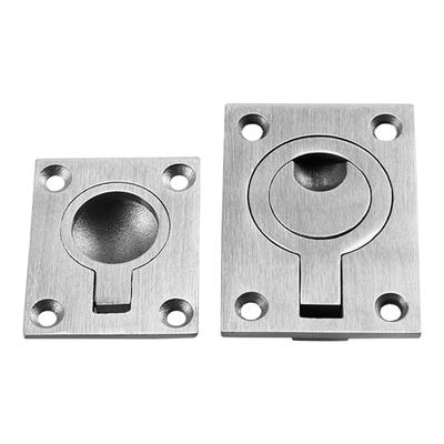 Marine Boat Deck for Hatch Door Knob Handle Flush Pull Slam for Latch Lock Round Ring Handle for Cars Yacht RV