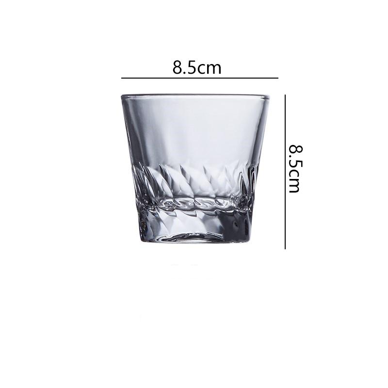 

8 унций 230 мл домашний бокал для вина роскошный современный стакан для виски кружка для коктейлей сока стакан для питья посуда для питья бытовые прозрачные чашки 1pcs