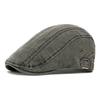 Autumn Cotton Cap Men's Beret British Vintage Forward Cap Peaked Cap