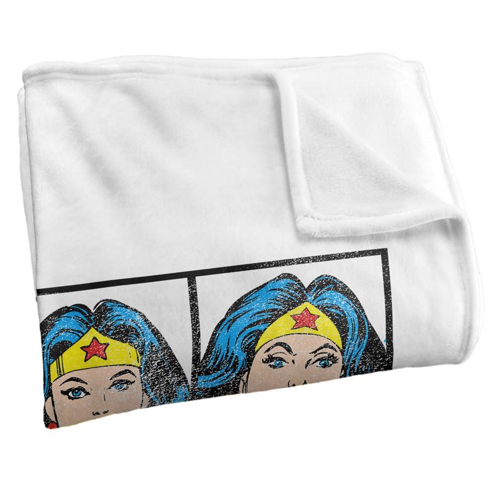 Wonder Woman Panels Soft Touch Blanket