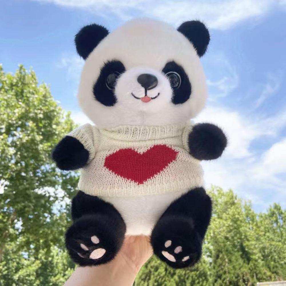 Cute Panda Doll Plush Toy Simulation Panda Doll Grab Machine Doll Children's Birthday Gift Commemoration