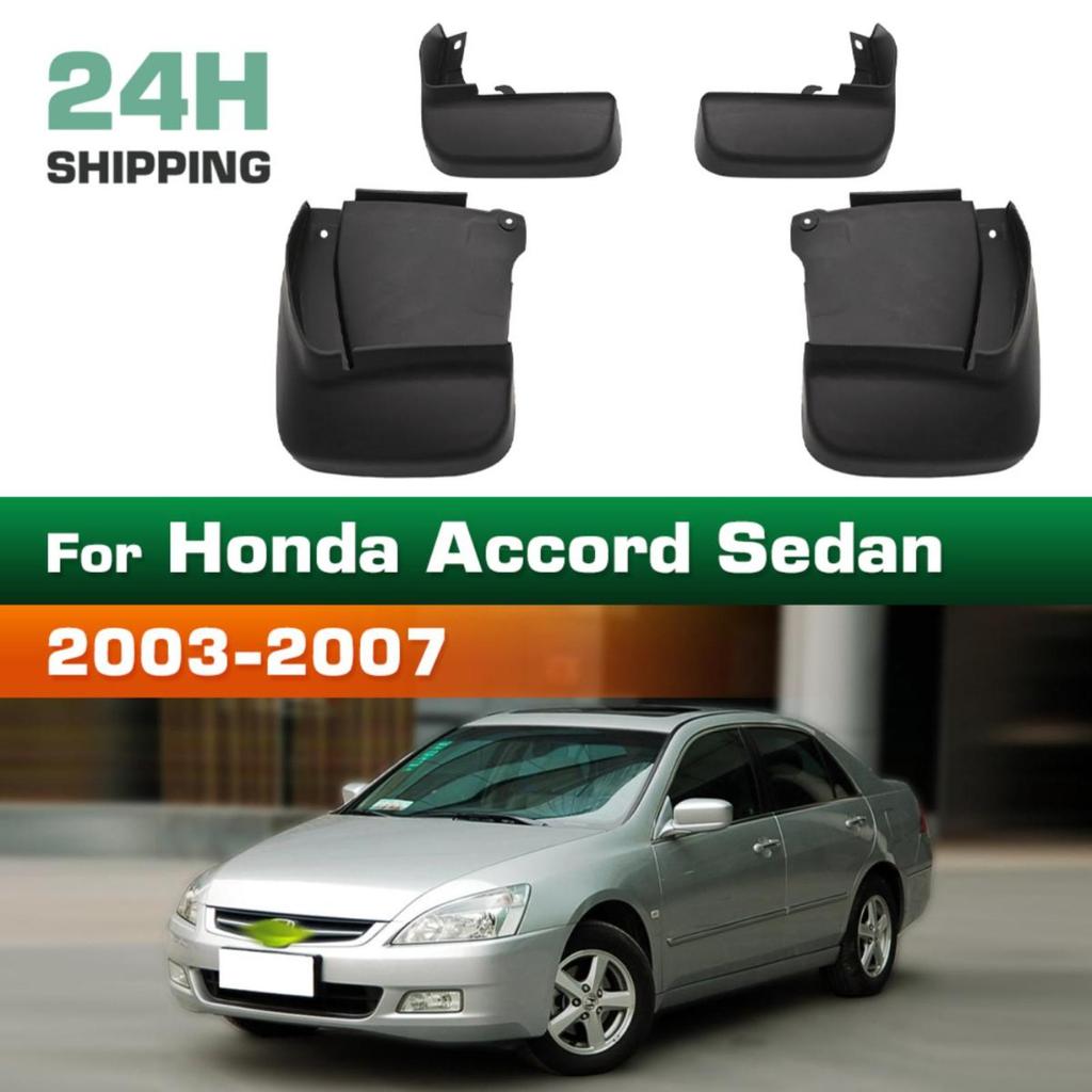 4 Pezzi Paraspruzzi Parafanghi Auto Paraspruzzi Auto Compatibili con Honda Accord Berlina 2003 2004 2005 2006 2007