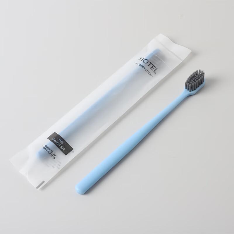 Disposable Bamboo Charcoal Toothbrush