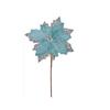 Handmade Artificial Christmas Flowers Shiny Xmas Tree Ornaments  Party Supplies