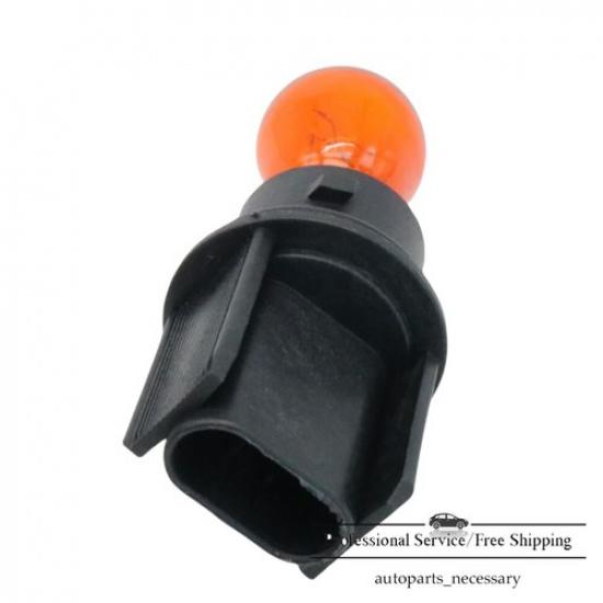 Truck Headlight Turn Signal Socket W/Bulb Fit Freightliner Cascadia Columbia US