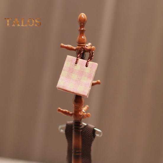 1:12 1:6 Scale Mini Dollhouse Accessories Miniature Hat And Coat Rack Stand Book Clothes Hanger Set Tiny Stuff for Dollhouse Bedroom