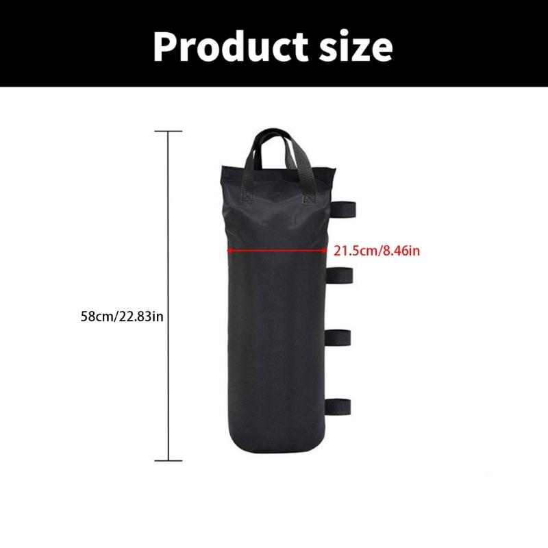 4pack Tent Anchors Bags Garden Beach Canopies Weight Bag Multipurpose Sandbags During Camping Or Outdoor Event