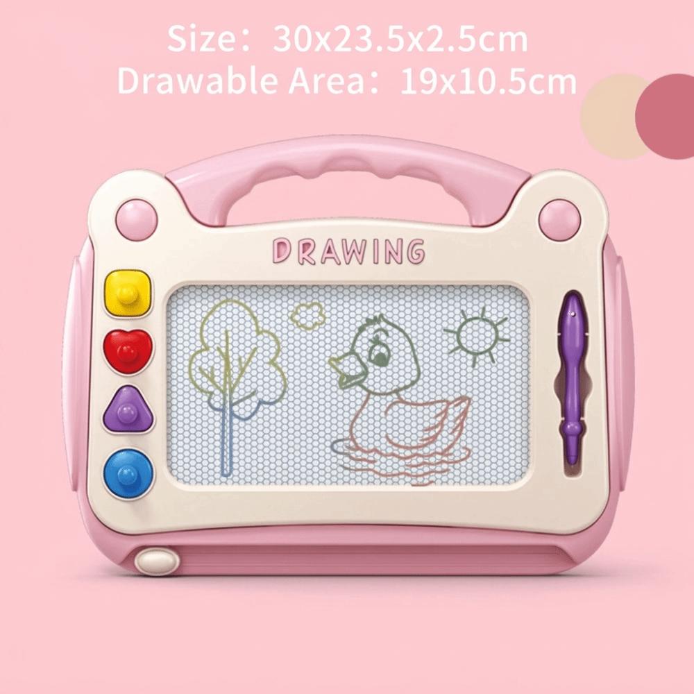 Educational Magnetic Drawing Board Portable Kid's Graffiti Board Cartoon Graffiti Board Children