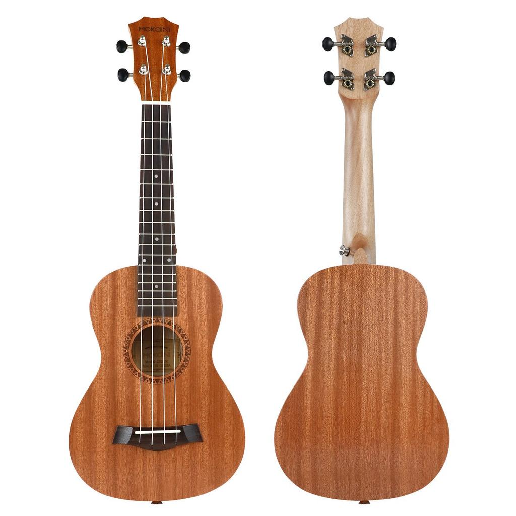 Mokaini soprano ukulele Ukulele mahogany wood ukulele research ukulele Japanese teaching fishing spare to ship after [Beginner set] high-grade 23-inch