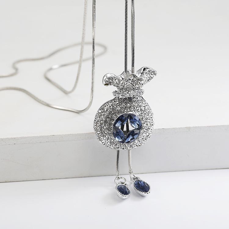 Women's Zodiac Ox Long Sweater Necklace - High-End Fashion Pendant