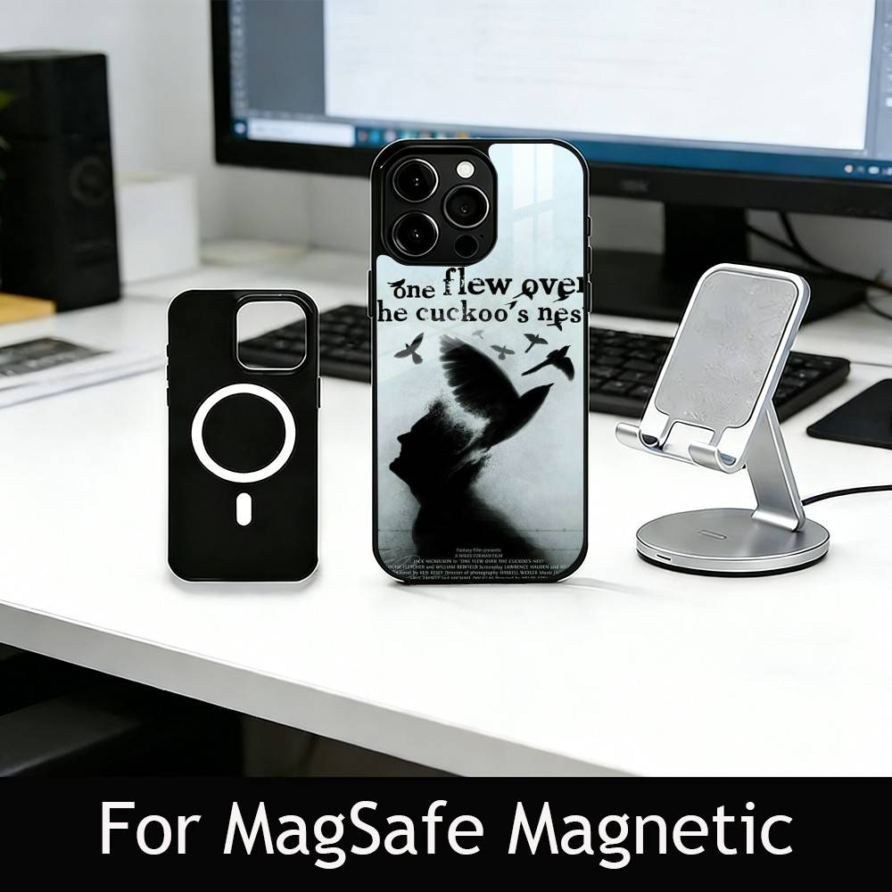 Cuckoo's Nest Movie Phone Case For iPhone17,16,15,14,13,12,11 Plus,Pro Magnetic with Magsafe Wireless Charging