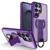 Magnet Folding Magnetic Stand Phone Case For Samsung S26 S24 S25 Ultra S23 Plus For Magsafe Frosted Slim PC Translucent Cover