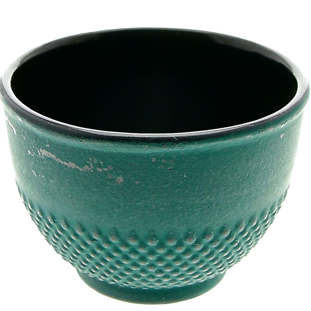 CAST IRON CUPS 2x CAST IRON TEA SET CUPS FOR INFUSIONS