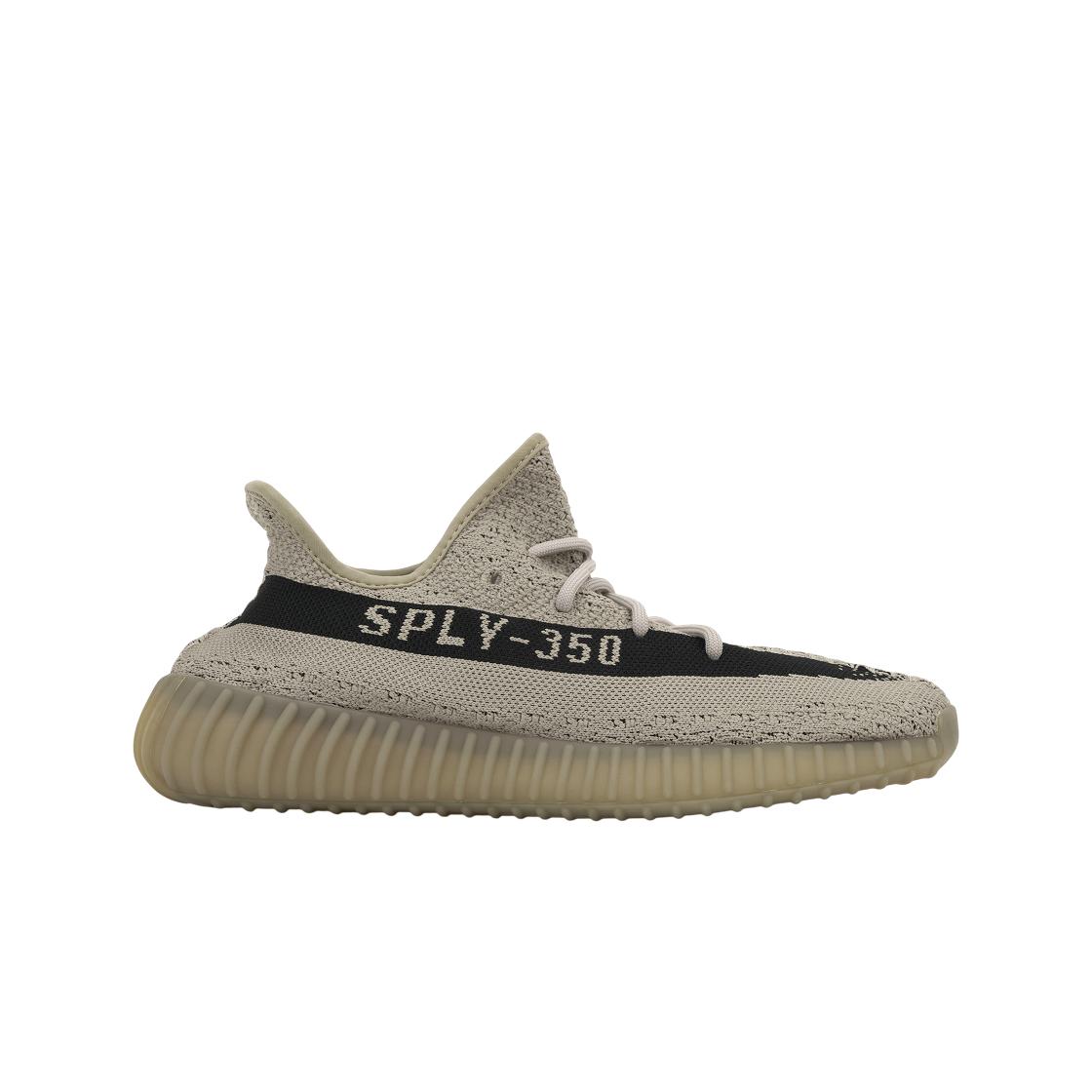 Adidas Men's Black Yeezy Boost 350 V2 Slate Unisex Sneakers Cream Core- Hp7870 Cm