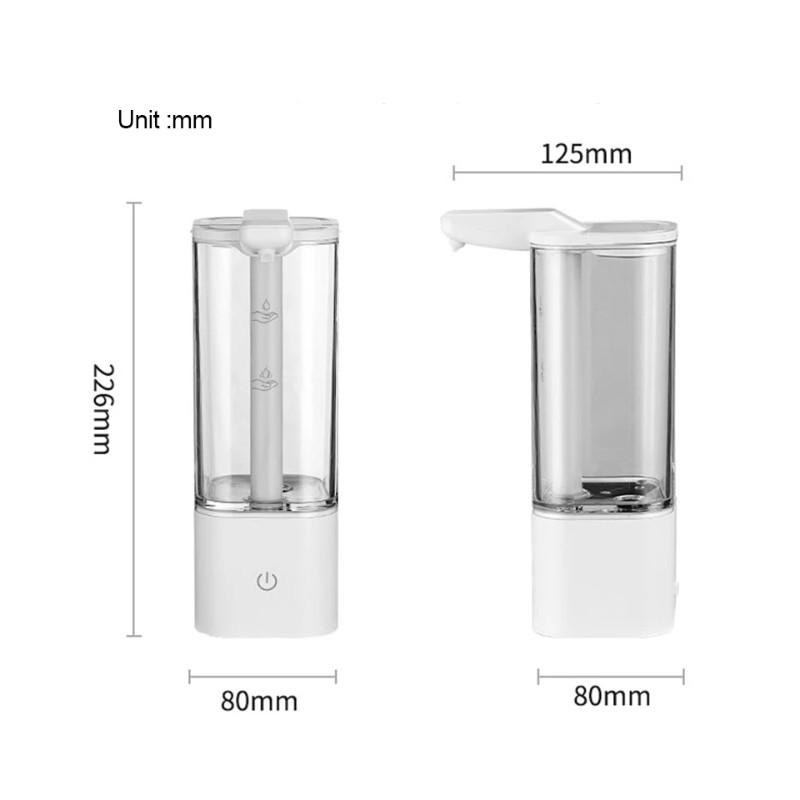 550ml Smart Automatic Soap Dispenser Touchless Foaming Soap Dispenser Rechargeable Bathroom Waterproof Foam Soap Pump