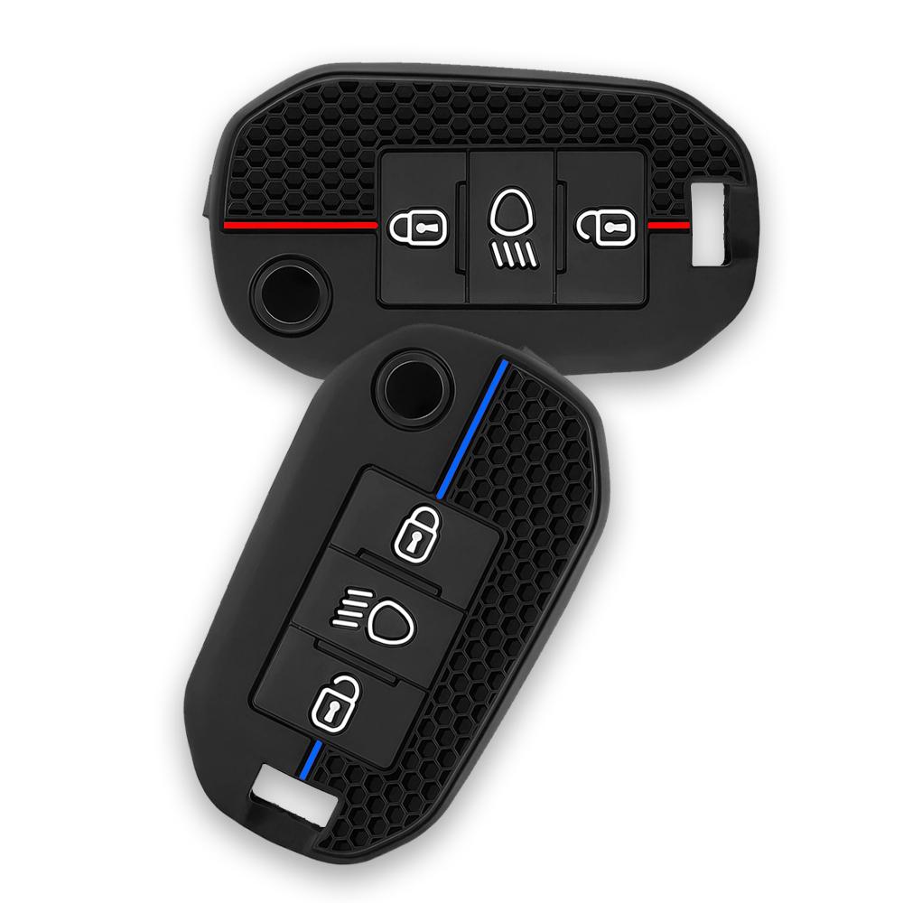 Silikonowe Etui na Kluczyk Samochodowy Do Citroen C5 C3 C4 C8 Berlingo Do Peugeot Partner Rifter 208 308 508 407 2008 3008 Expert