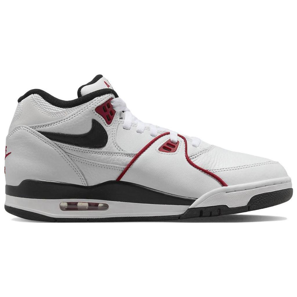 Nike Air Flight 89 White Black Red Men Sneakers University-Red FD9928-101