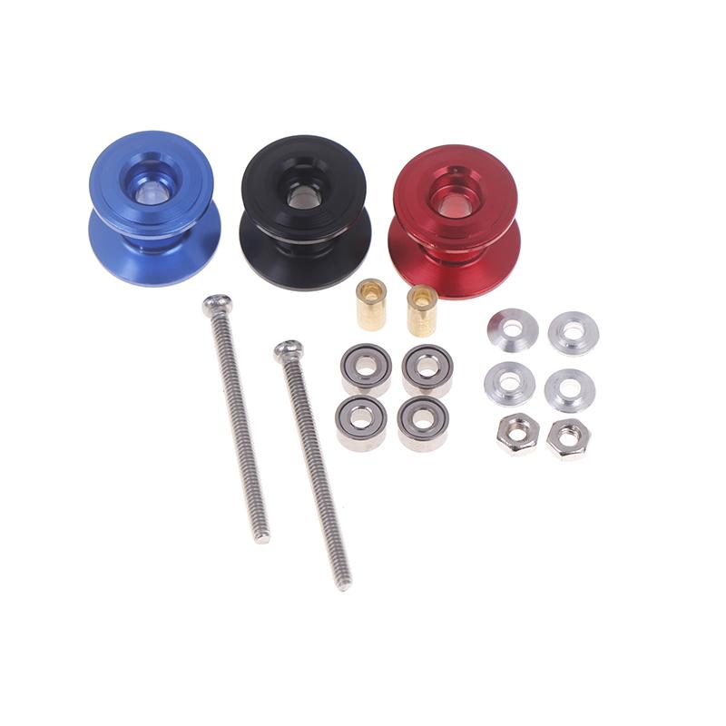 2 ks 12-13 mm dvojitý vodicí váleček 95423 náhradní díly z lehké slitiny pro model vozu Mini 4Wd