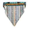 Floral Head Kerchief Scarf Ethnic Style Triangle Head Scarves Stretch Women Turban  Summer