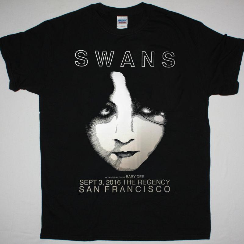 Vintage Swans Band  San Francisco Poster Shirt Unisex Concert S to 5XL DO640 Unisex T-Shirt XXL