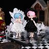 OB11 Baby Clothes Angel Suit Black And White For Ob11 1/12 Doll Outfit Daily Casual Accessories For Children Diy