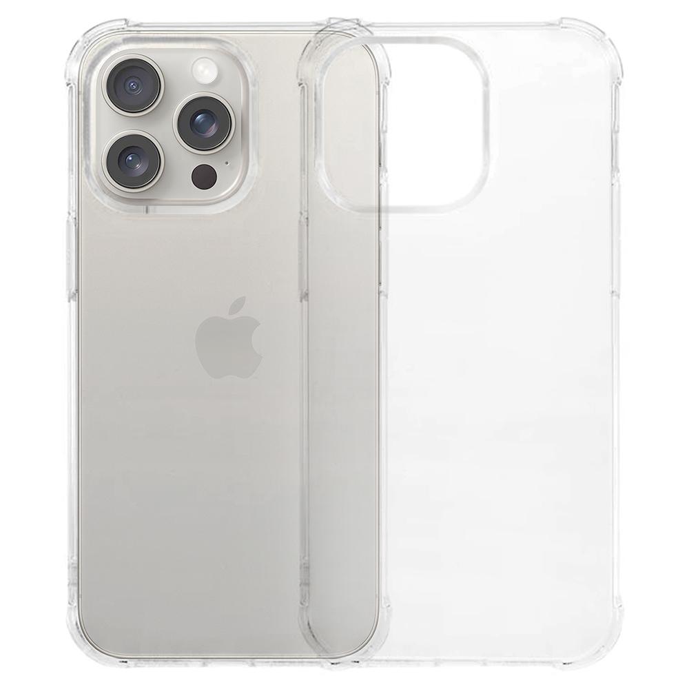 KALEBOL For iPhone 16 Pro Case 1.5mm TPU Airbag Corners Clear Phone Cover A
