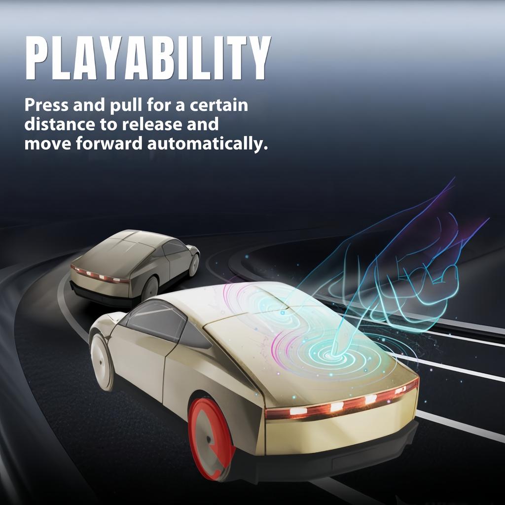 Simulation 1/32 Tesla Cybercab ROBOTAXI Metal Die Cast Car Model, Desktop Decoration Ornaments, Children's Toy Cars, Boys Gifts