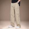 High-end American outdoor sports tooling charging pants men's summer thin loose drape quick-drying straight casual trousers