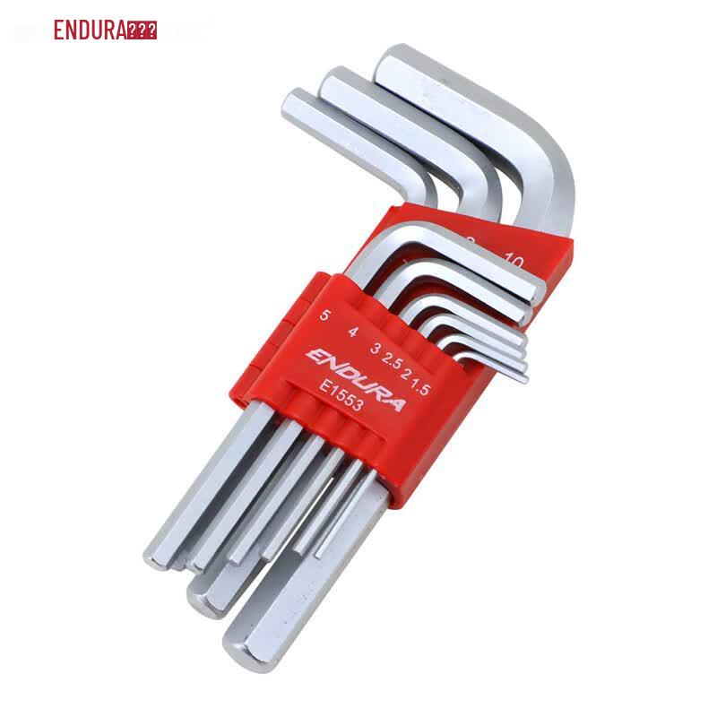 ENDURA 9-Piece Metric Standard Hex Key Set