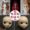 3D Doll Head Baby Face Silicone Cake Molds Model Handmade Soap Clay Plaster Mold Fondant Chocolate Gummy Biscuit Sugar Craft Mould DIY Cake