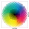 1000 Pcs/set Colorful Rainbow Round Geometrical Photopuzzle Adult Kids DIY Educational Toy Jigsaw Puzzle Paper