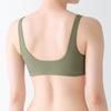 MUJI Push-Up-BH FCH16A5S Khakigrün S Damen Ohne Bügel Damen