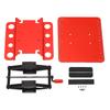 RC Car Repair Work Stand 2.36 Inch to 5.51 Inch Manual Lift Lower Workstation with Anti Slip Pad for