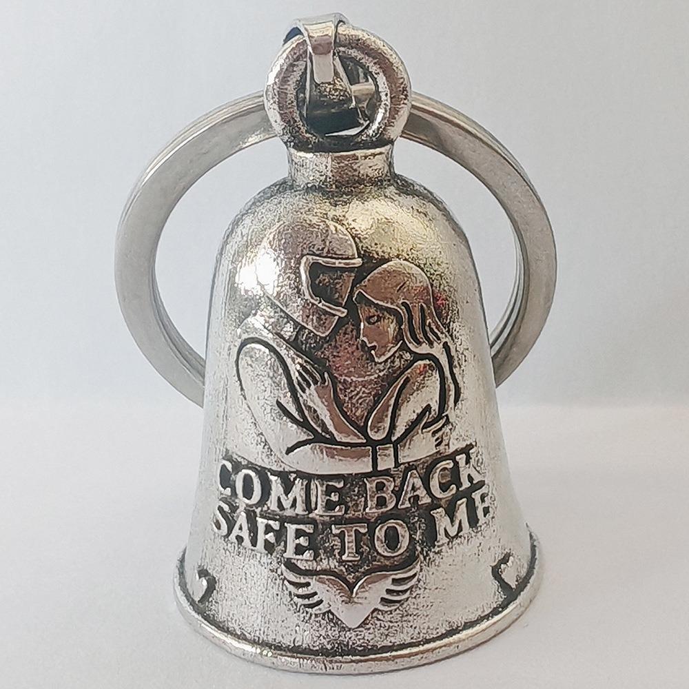 Small Size Motorcycle Guardian Bell Come Back Safe To Home Biker Good Luck Charm  Daily Wear